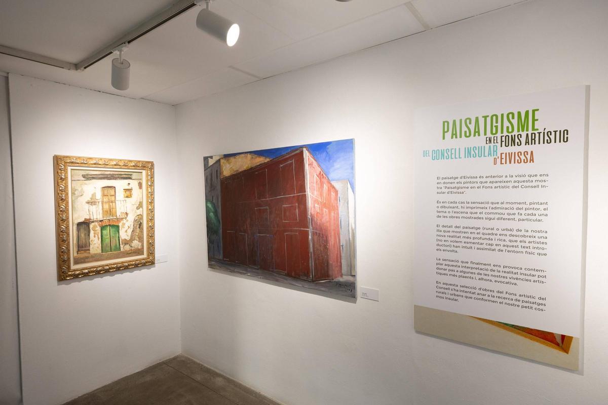 Consulta las fotos de la exposición 'Paisatgismes' repasa la historia pictórica de Ibiza