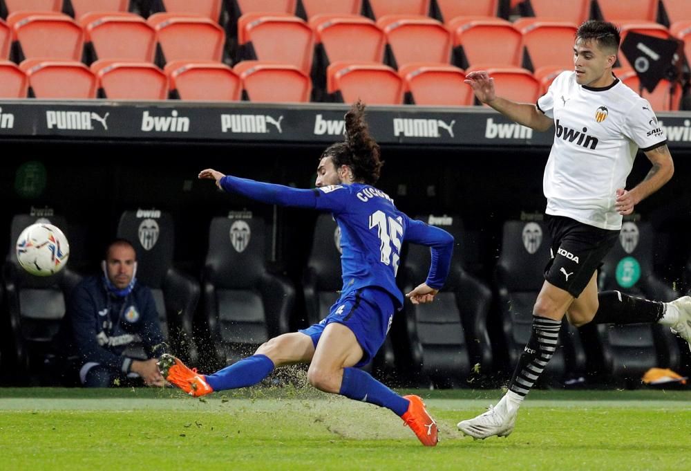 Valencia - Getafe: Las mejores fotos del partido