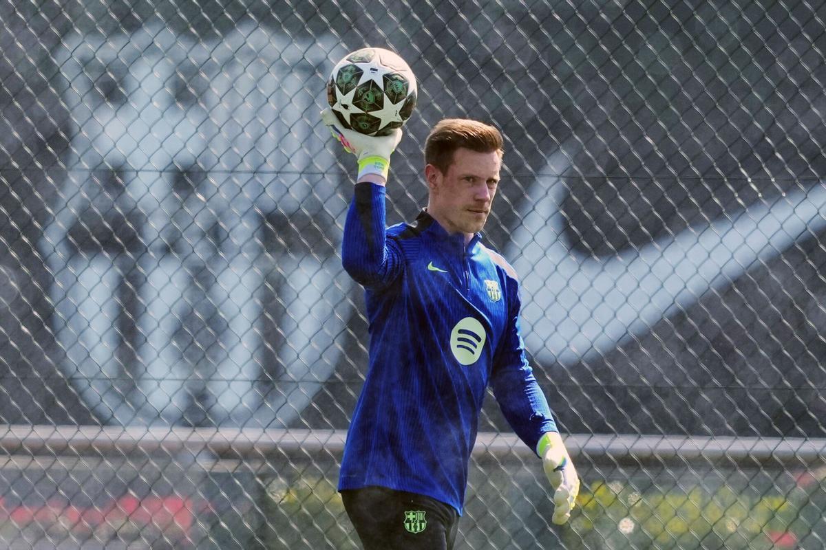 Ter Stegen quiere reconducir su situación en el Barça