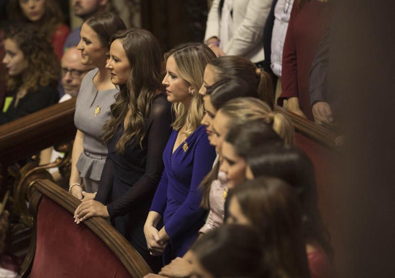 Proclamación de las falleras mayores 2019