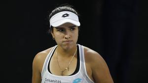 Camila Osorio, una tenista contra los dragones