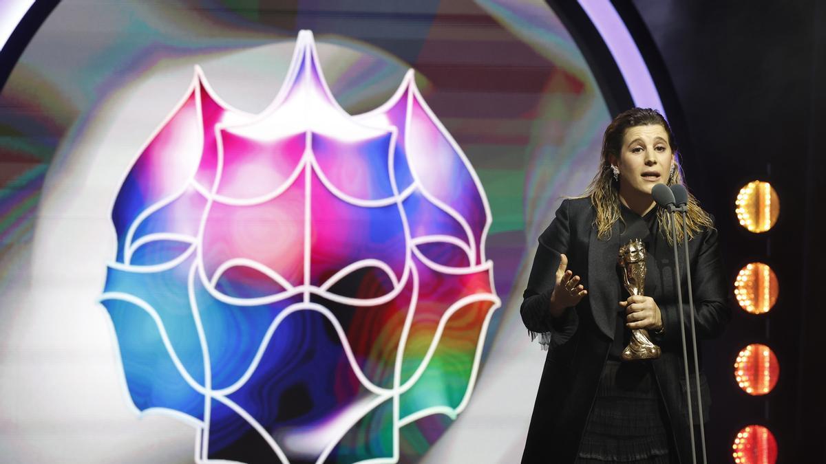Ganadores de los Premis Gaudí 2026. Ángela Cervantes recibe el premio a la Mejor Protagonista Femenina por la película 'La furia' Ganadores de los Premis Gaudí 2026. Ángela Cervantes recibe el premio a la Mejor Protagonista Femenina por la película 'La furia'