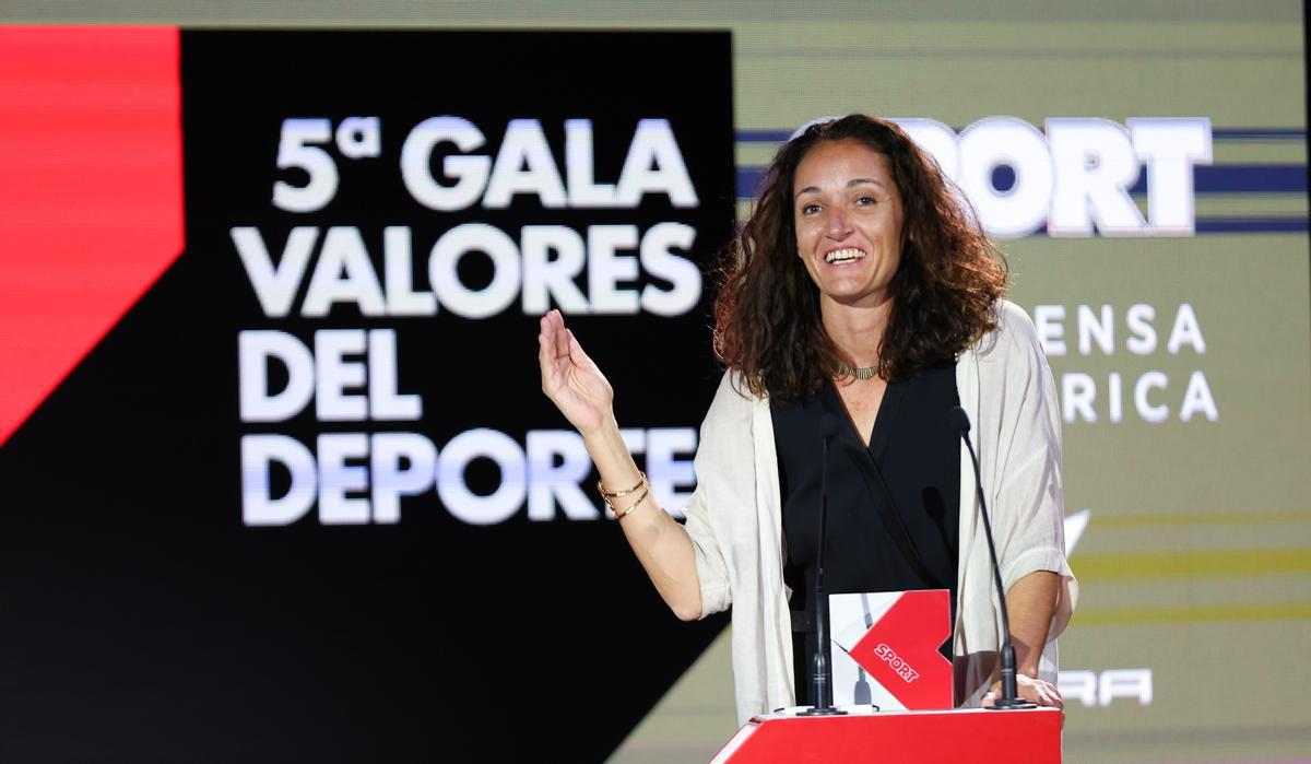 SPORT reconoció la trayectoria de Laia Palau en la 5ª Gala Valores, celebrada la semana pasada en Madrid