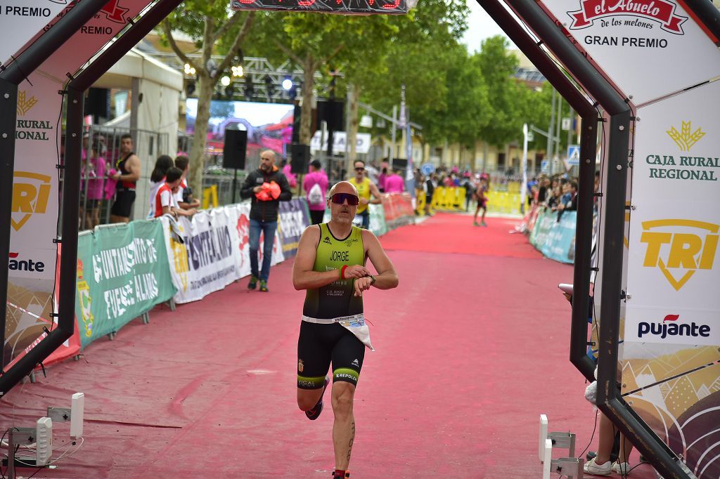 Llegada del triatlón de Fuente Álamo (I)