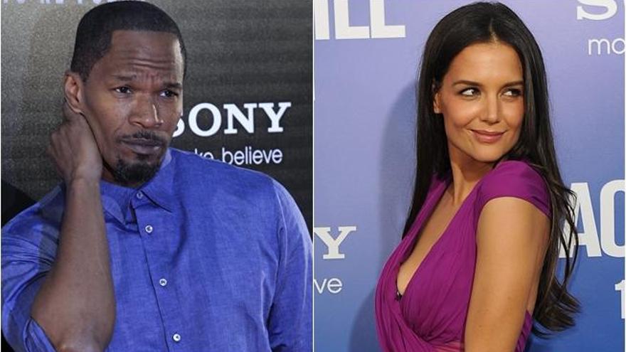 Jamie Foxx y Katie Holmes.