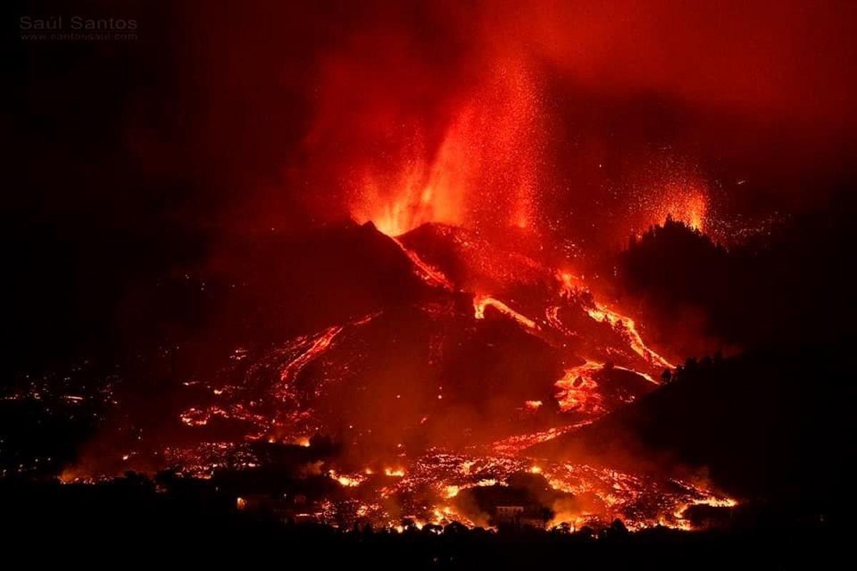 Volcán cumbre Vieja La Palma