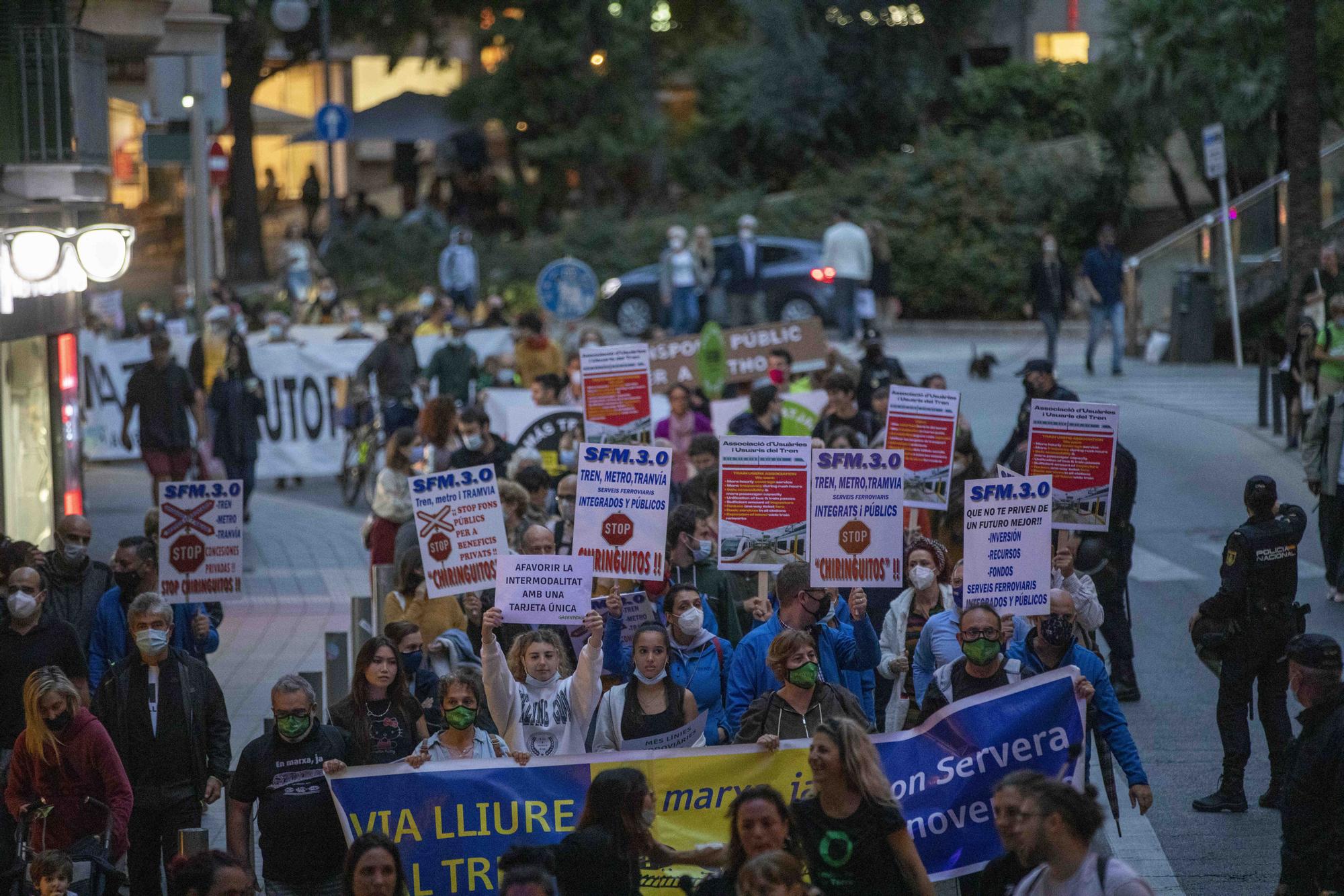 Manifestación juvenil en Palma: Contra la crisis, «justicia climática»