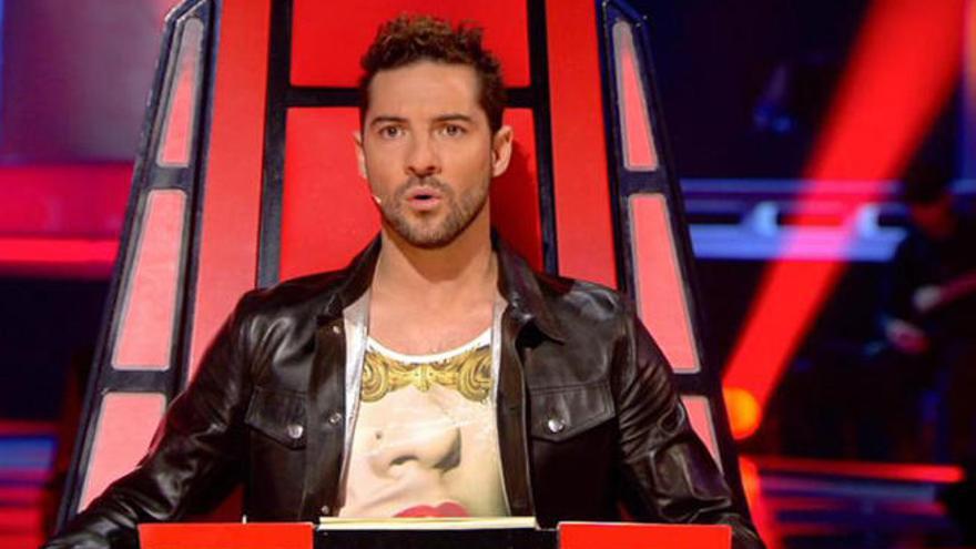 David Bisbal en &#039;La Voz&#039;.