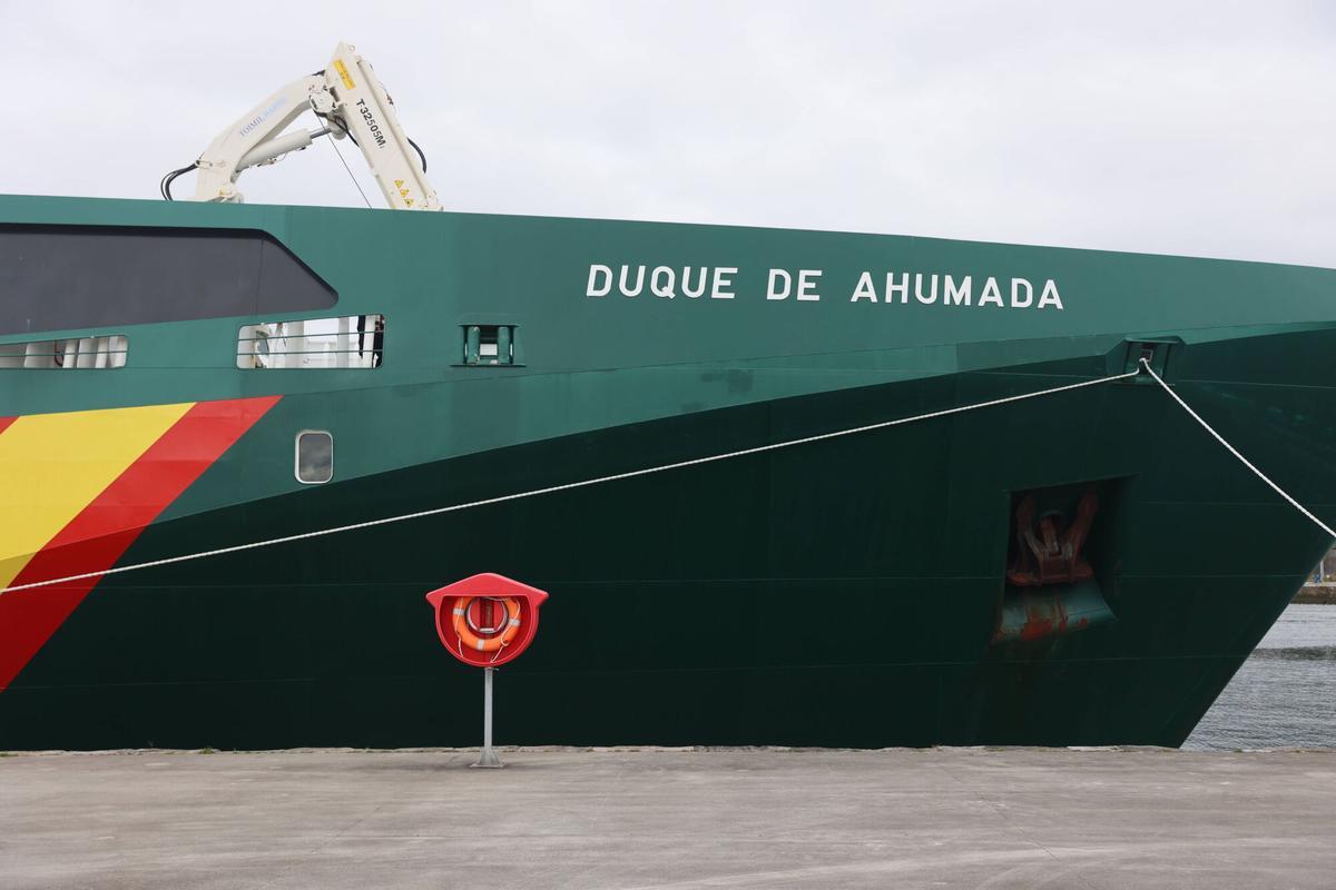 En imágenes: Así son las entrañas del "Conde de Ahumada", el buque más moderno de la Guardia Civil