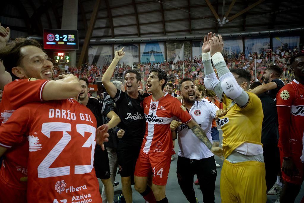 El Jimbee Cartagena celebra su segunda liga consecutiva
