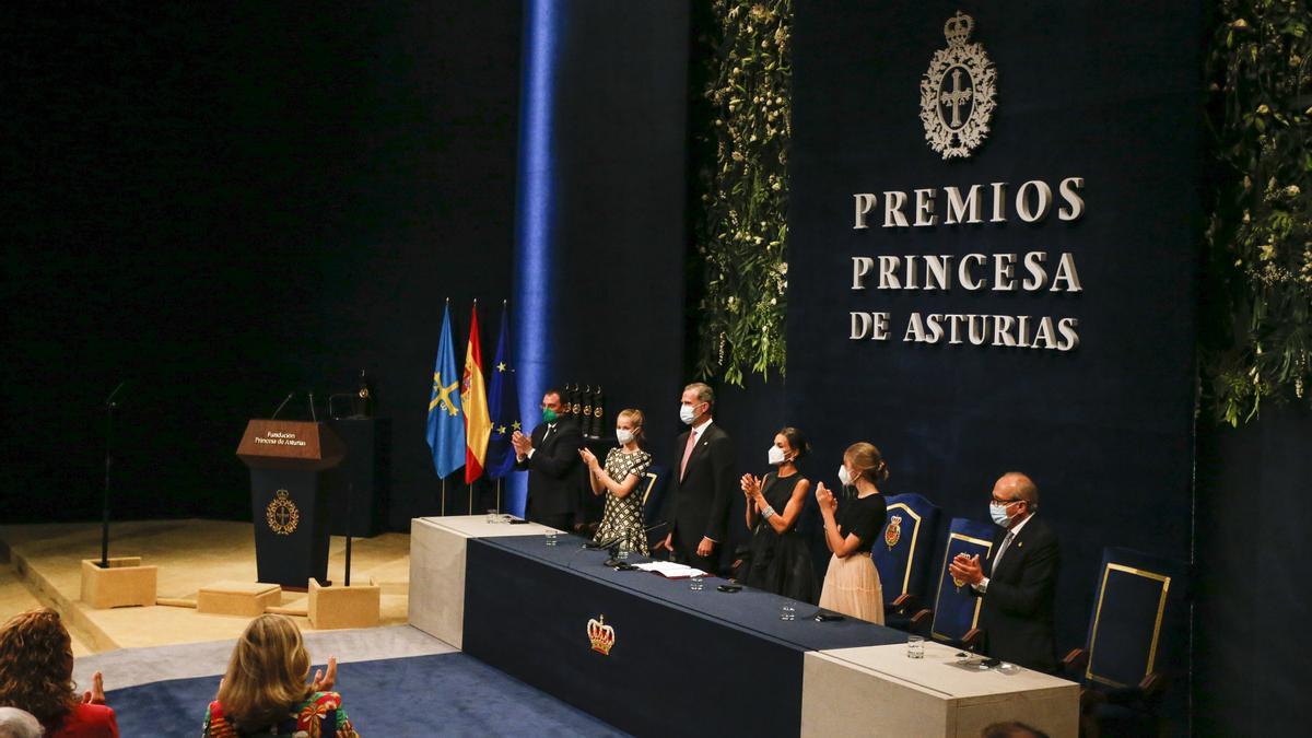 Galería: así ha sido la ceremonia de entrega de los Premios "Princesa de Asturias" en el Campoamor