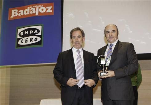 Gala de La Crónica de Badajoz y Onda Cero del Premio Empresario de Badajoz 2012