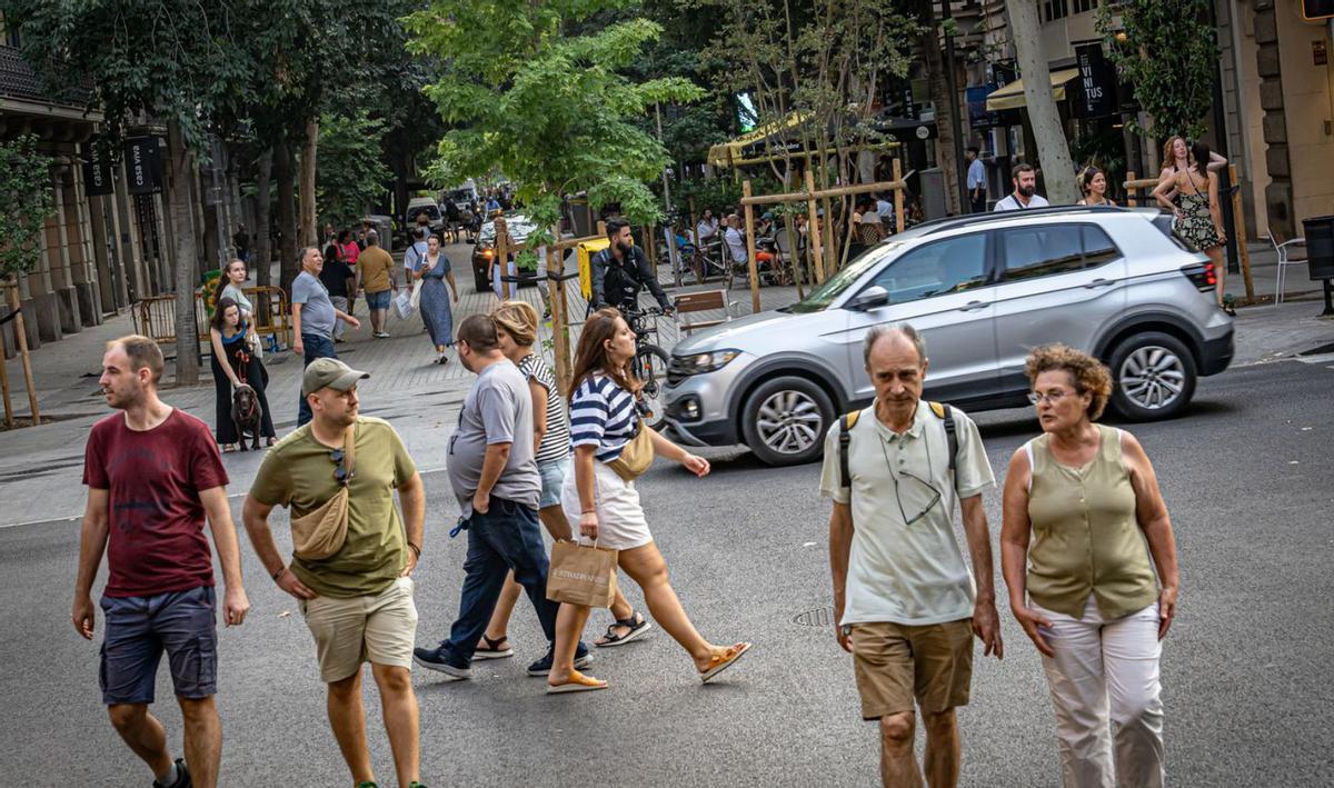 Rambla de Catalunya amb Consell de Cent serà de vianants