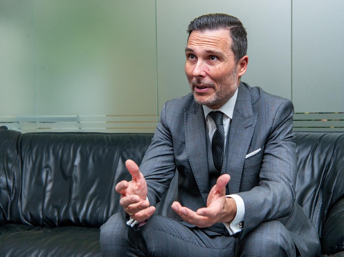 Enrique López, consejero delegado de Amper.
