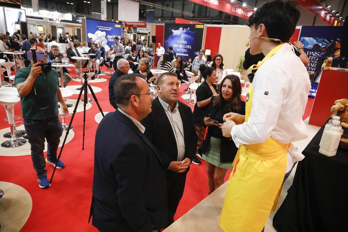 Los mochis elaborados con productos canarios triunfan en el 37 Salón Gourmets en Madrid