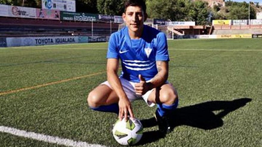 Jonny Vinasco ha de ser un dels puntals del CF Igualada | TWITTER CF IGUALADA