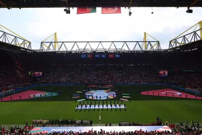 Eurocopa 2024 | Fase de grupos: Turquía - Portugal, en imágenes.
