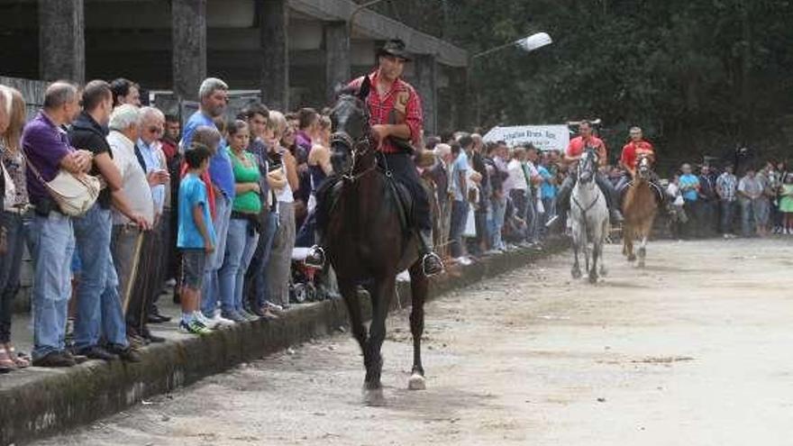 Los vecinos de Meis rinden un homenaje al caballo el día 15.  // Fdv