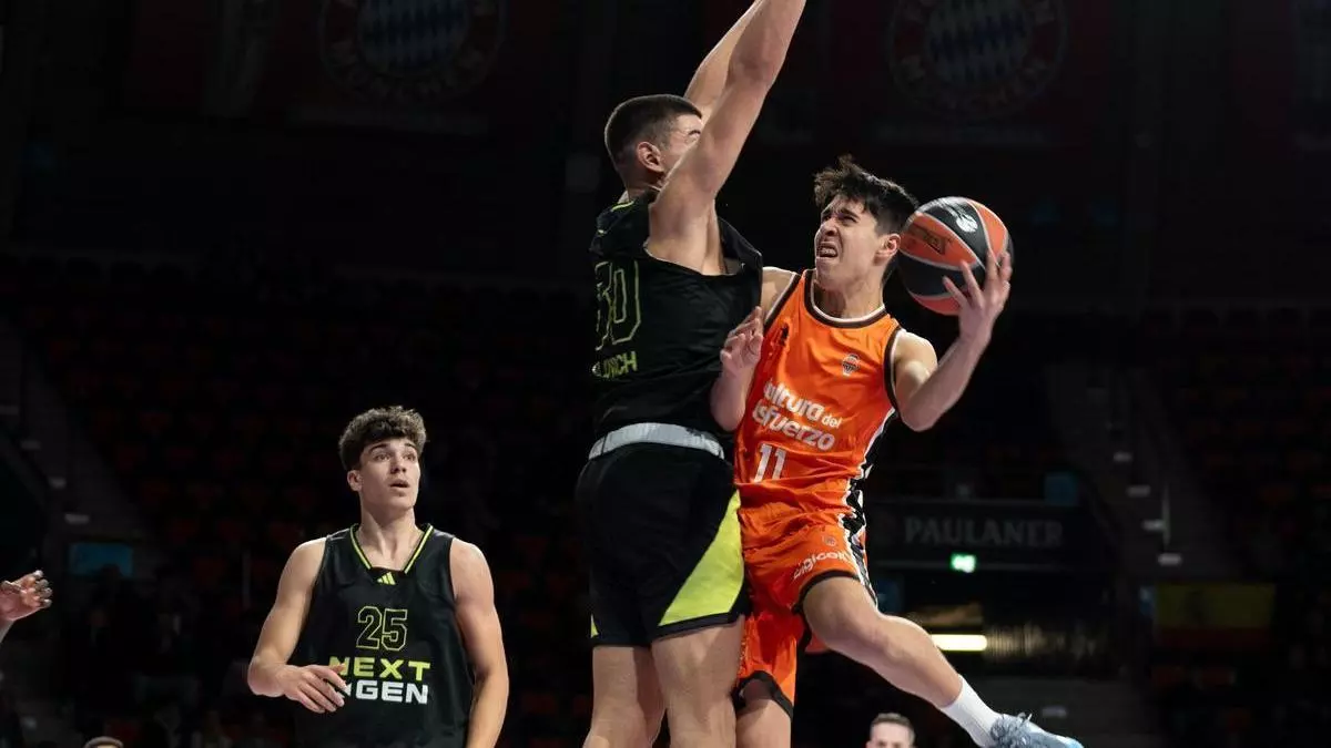 El Junior taronja, subcampeón del Adidas Next Generation Euroleague en Múnich