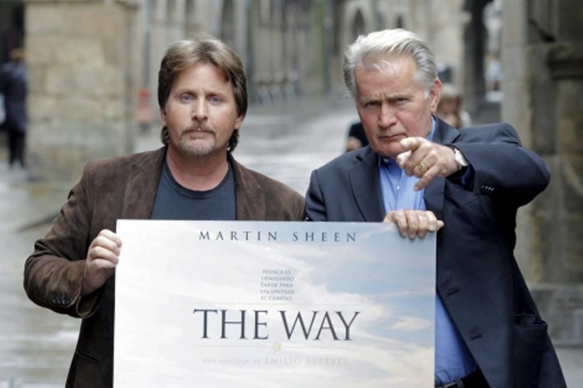 Emilio Estévez y Martin Sheen