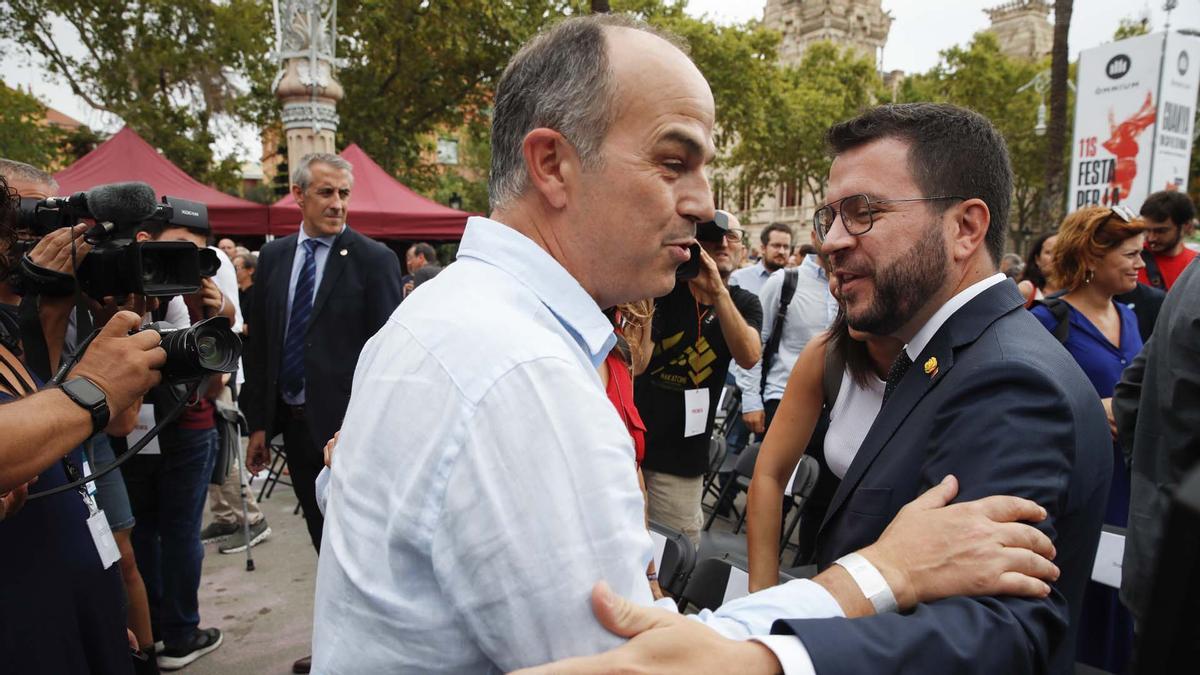 Junts celebra que Aragonès levante el "veto" pero descarta sumarse a la mesa de diálogo