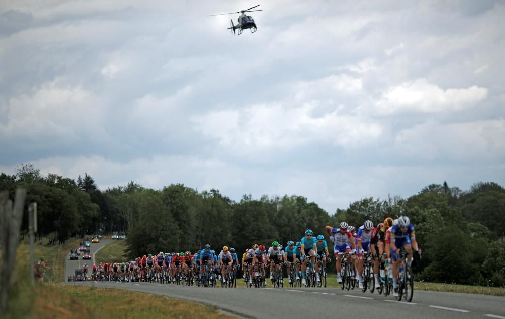 Tour de Francia: La séptima etapa, en imágenes.