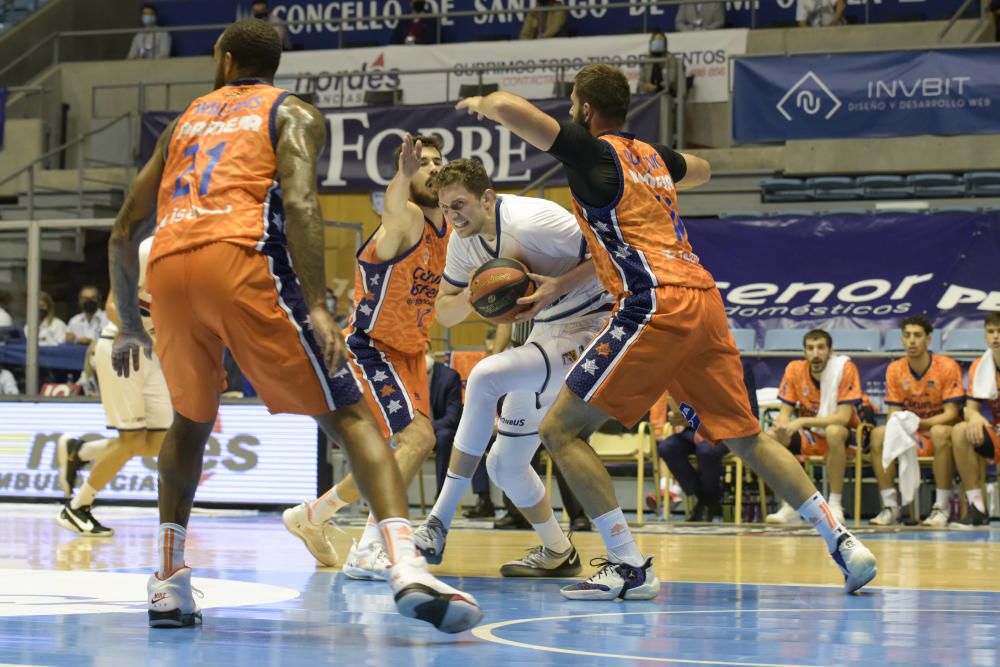 Partido Monbus Obradoiro - Valencia Basket