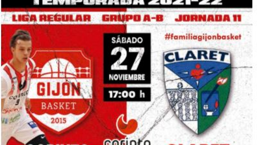 Consigue con LA NUEVA ESPAÑA 5 entradas dobles para acudir al partido del Corinto Gijón Basket el sábado 27 de noviembre