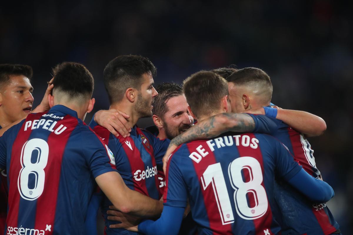 Las imágenes de la victoria del Levante UD Las imágenes de la victoria del Levante UD
