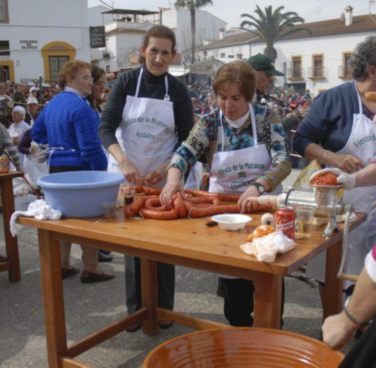 Fiesta de la Matanza en Ardales.
