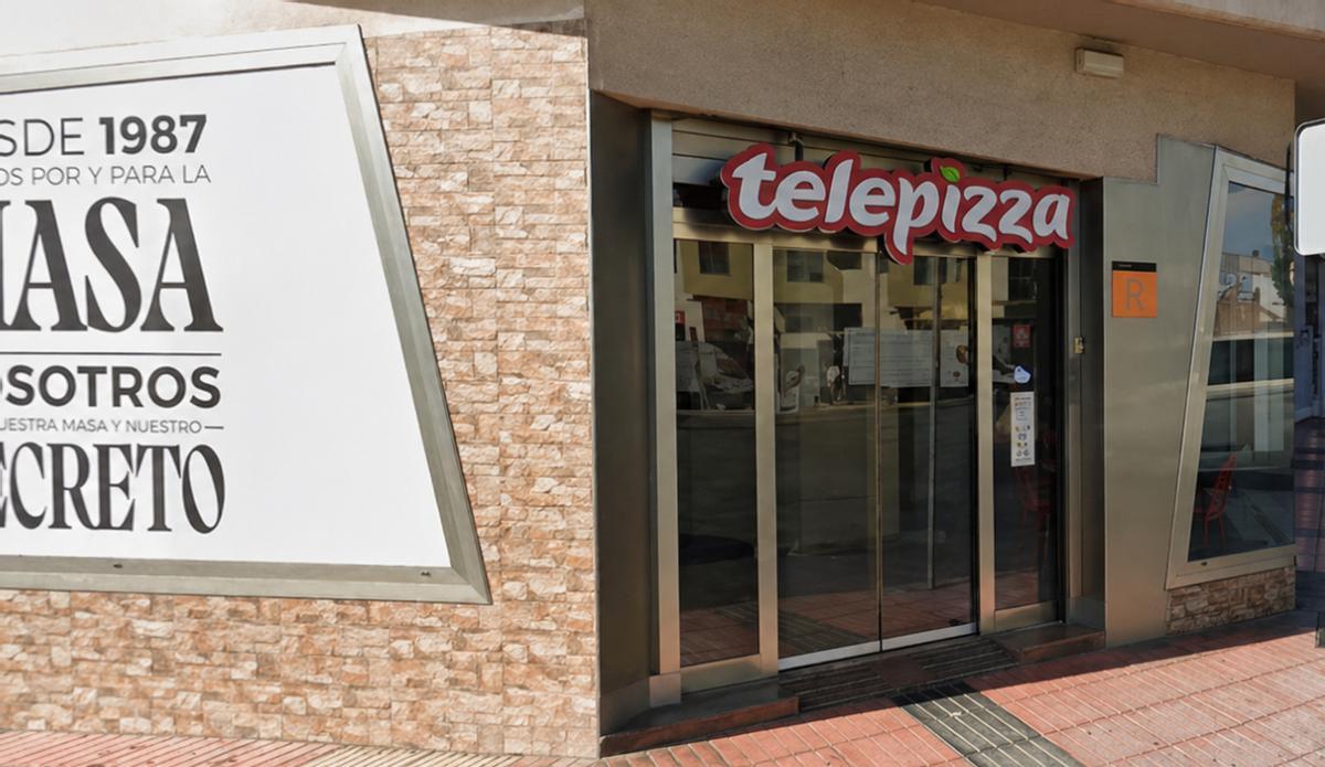 Fachada del Telepizza de Telde.