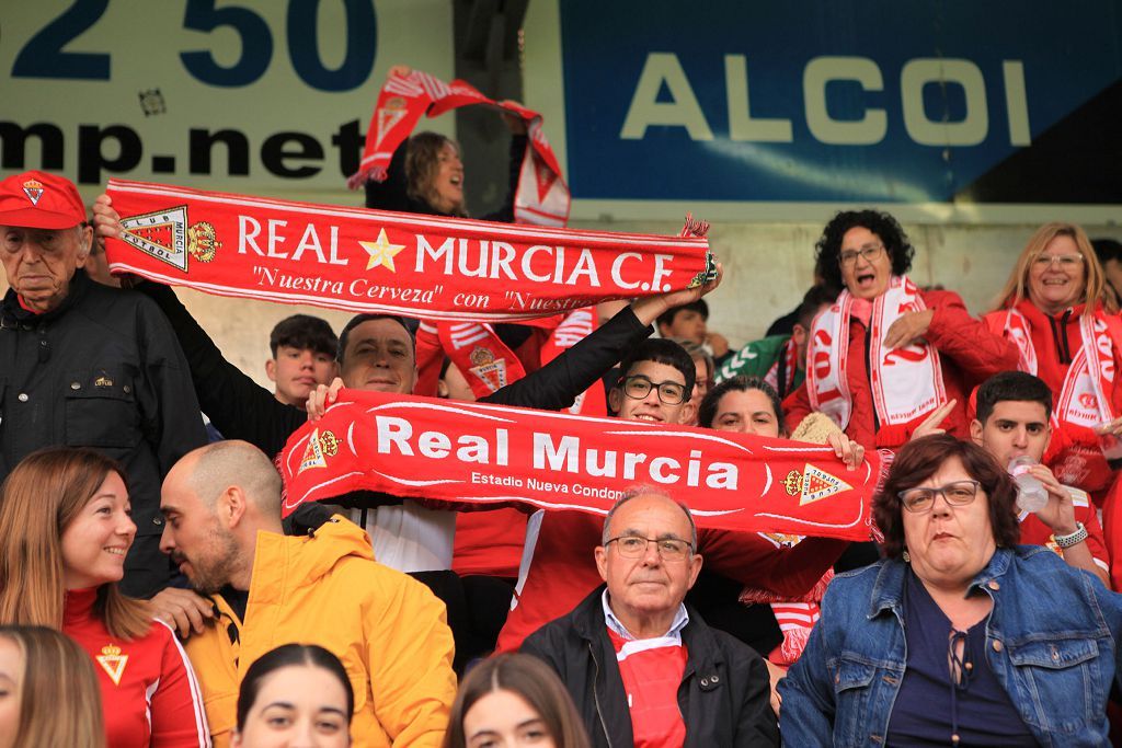 Alcoyano - Real Murcia, en imágenes