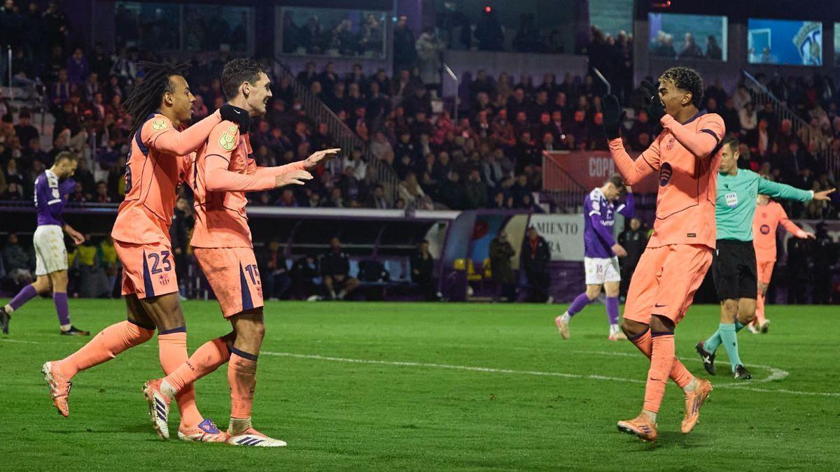 Barcelona, en su victoria contra el CD Guadalajara (2-0) de los dieciseisavos de la Copa del Rey