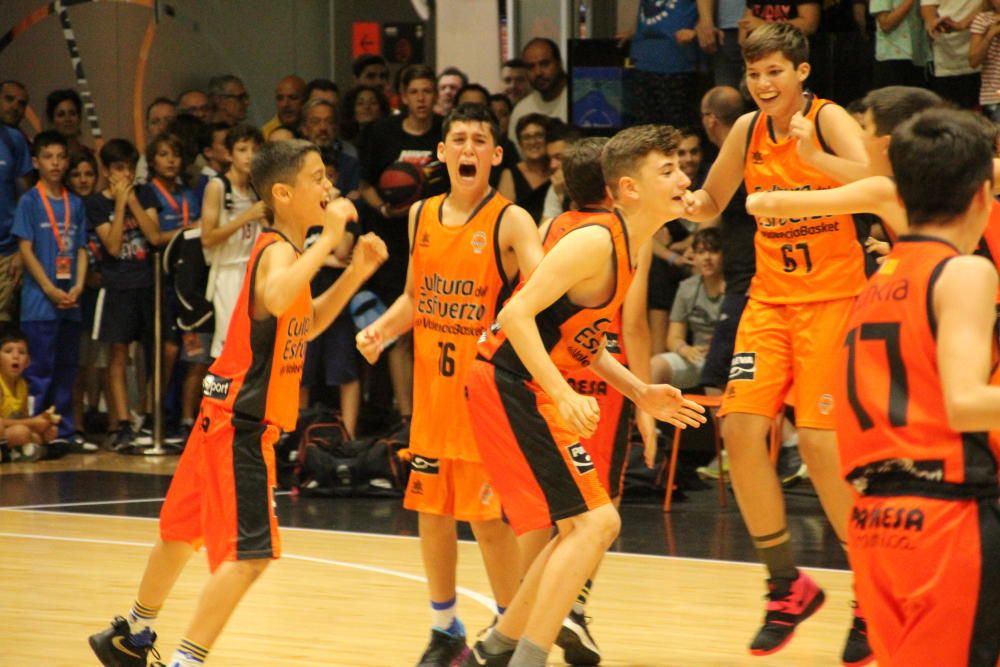 Partidos del Valencia Basket femenino y masculino