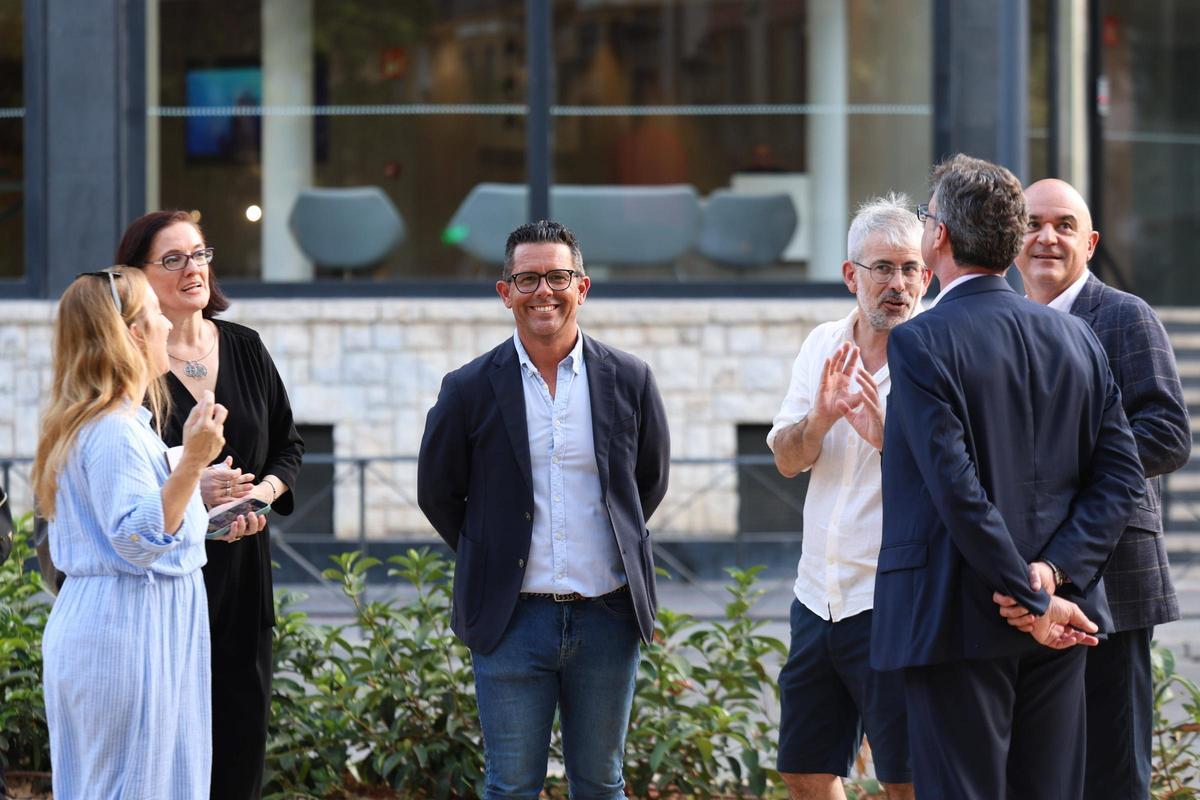 Inauguración del nuevo reloj de Vara de Rey en Ibiza. Inauguración del nuevo reloj de Vara de Rey en Ibiza.