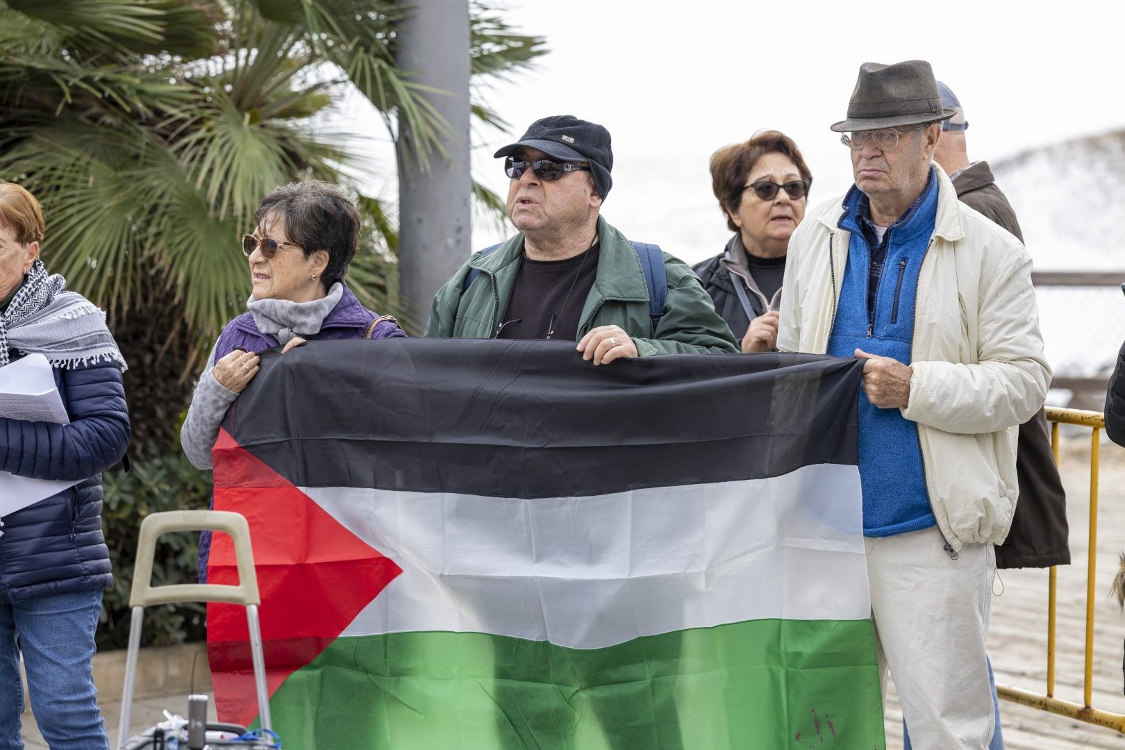 Una concentración en Torrevieja reclama "parar el genocidio en Gaza"