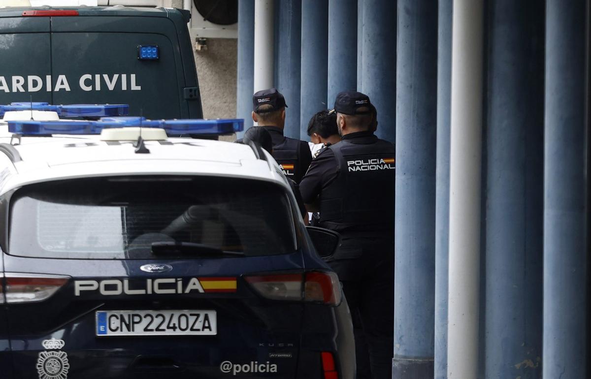 Una intervención de la Policía Nacional de Pontevedra. |  Gustavo Santos