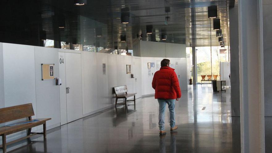 Una vista de los pasillos del edificio de los juzgados. | Iñaki Osorio