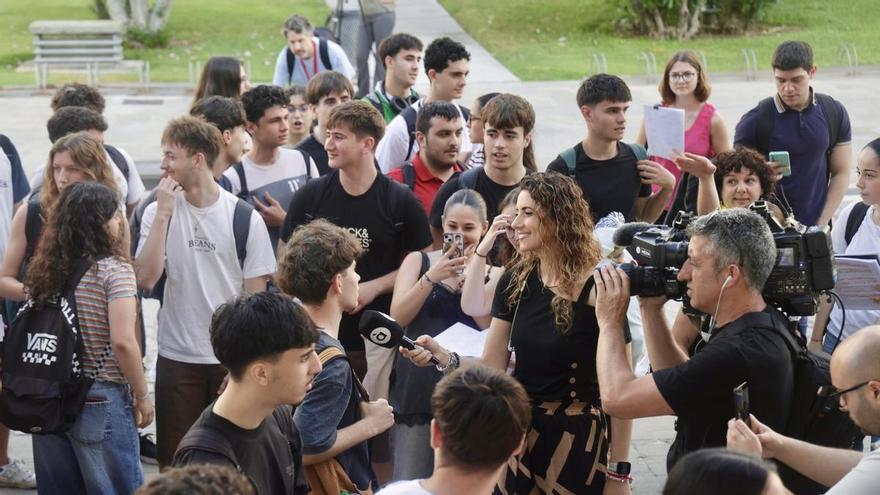 Así está siendo la primera jornada de exámenes PAU en València