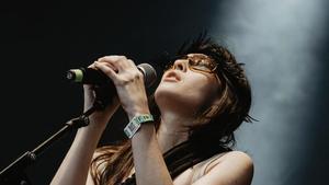 Rachel Brown en el concierto de Water From Your Eyes en el Primavera Sound