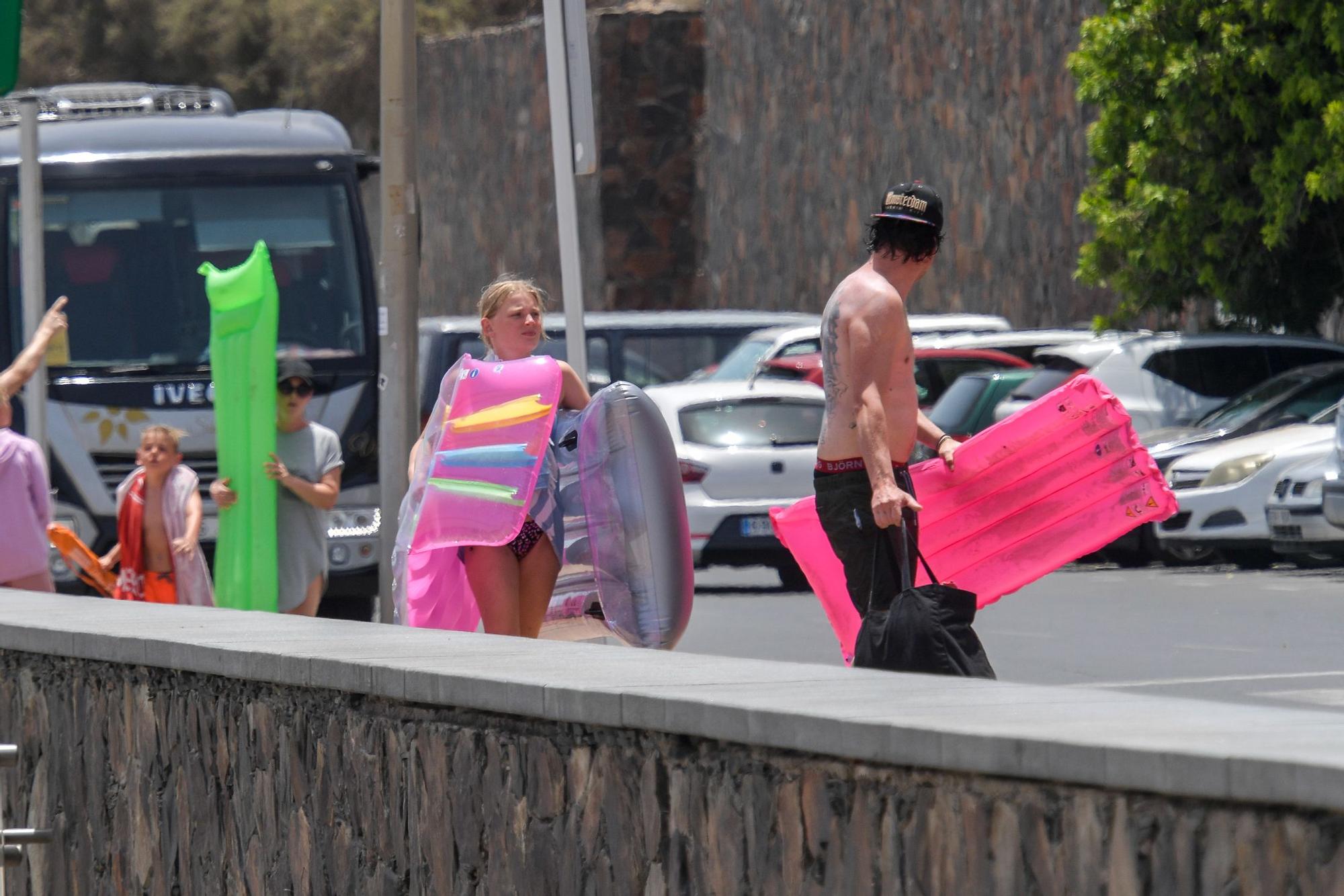 Ola de calor en Gran Canaria (16/07/2021)