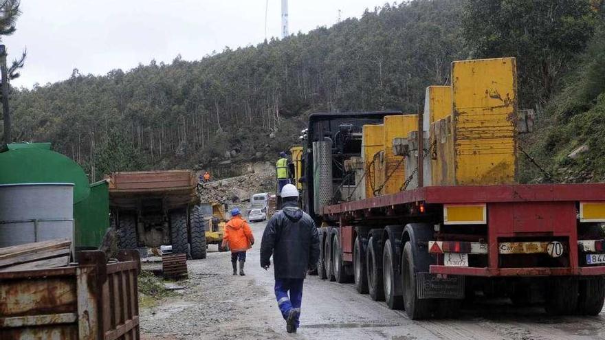 La superficie total a ocupar de la cantera de Saiar asciende a 162.691 metros cuadrados. // Noé Parga