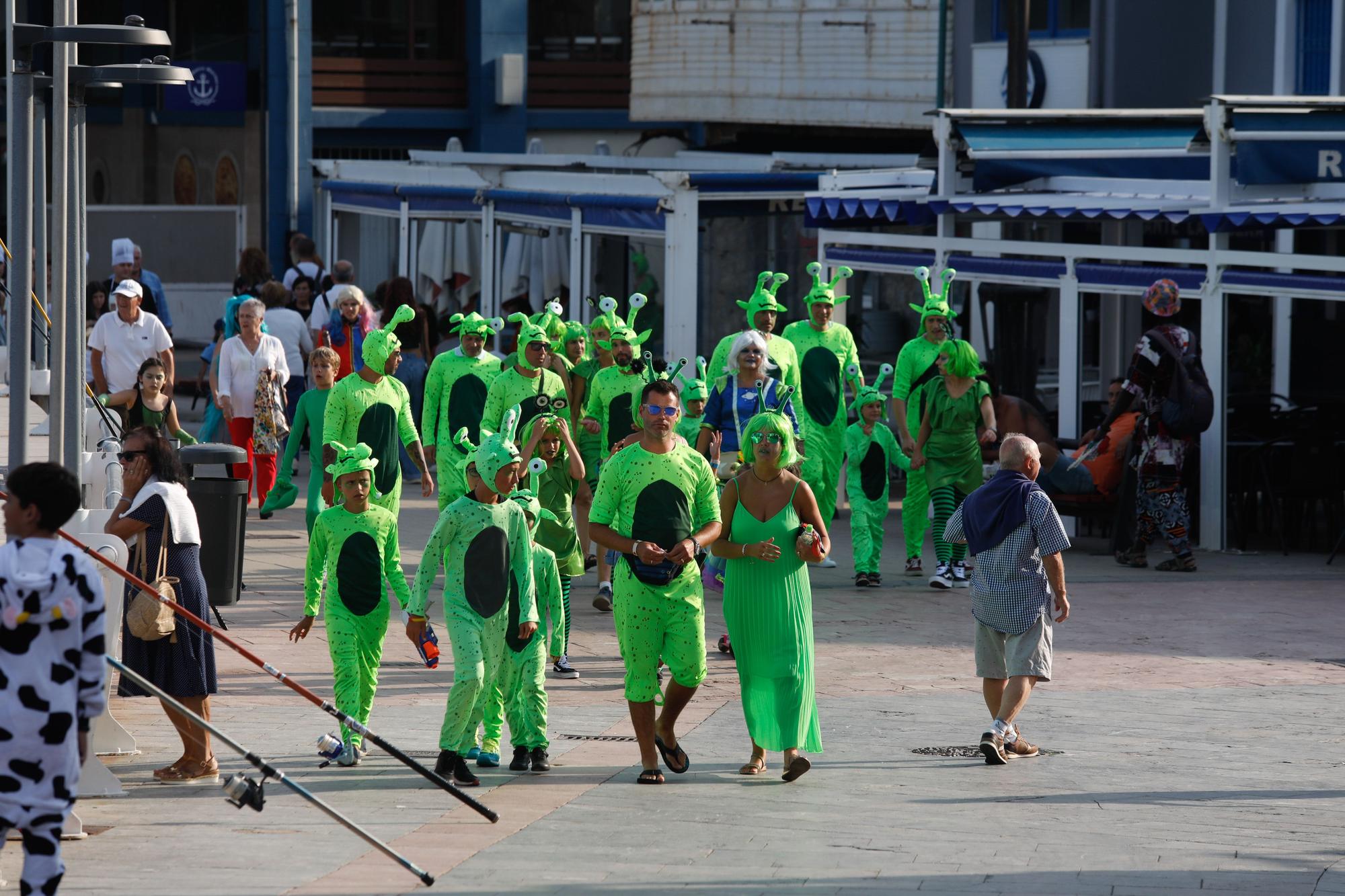 EN IMÁGENES, el Carnaval de verano de Luanco