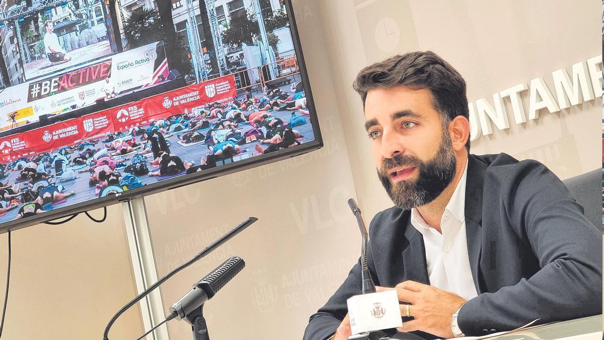 Javier Mateo, concejal de deportes del Ayuntamiento de València