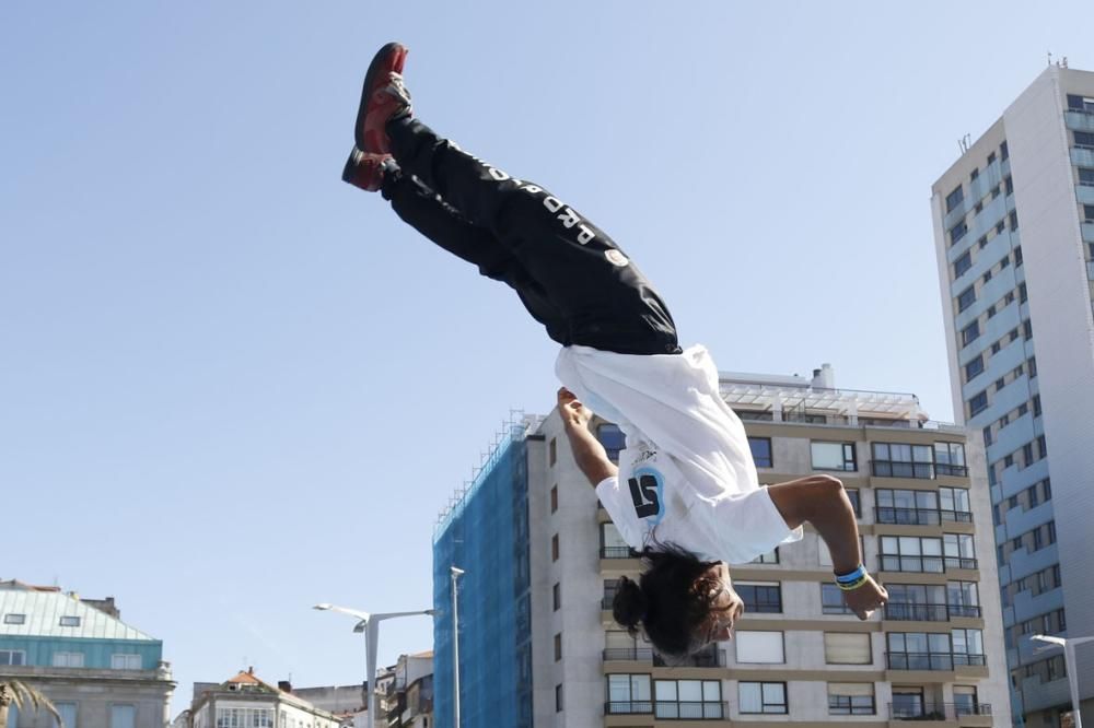 El cierre del Vigo Street Stunts desafía la gravedad