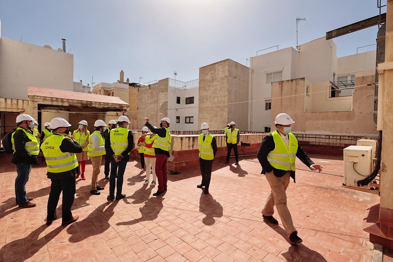 Visita al nuevo edificio de ampliación del Parlamento