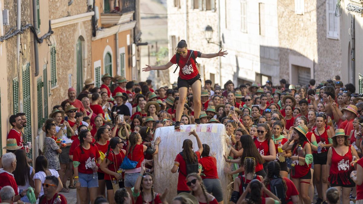 Así se ha vivido este domingo en Sencelles la fiesta de s'Embala't