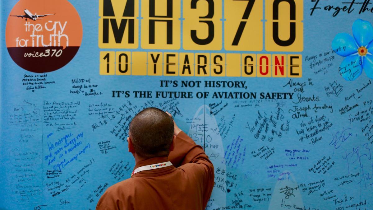 Décimo aniversario de la desaparición del MH370