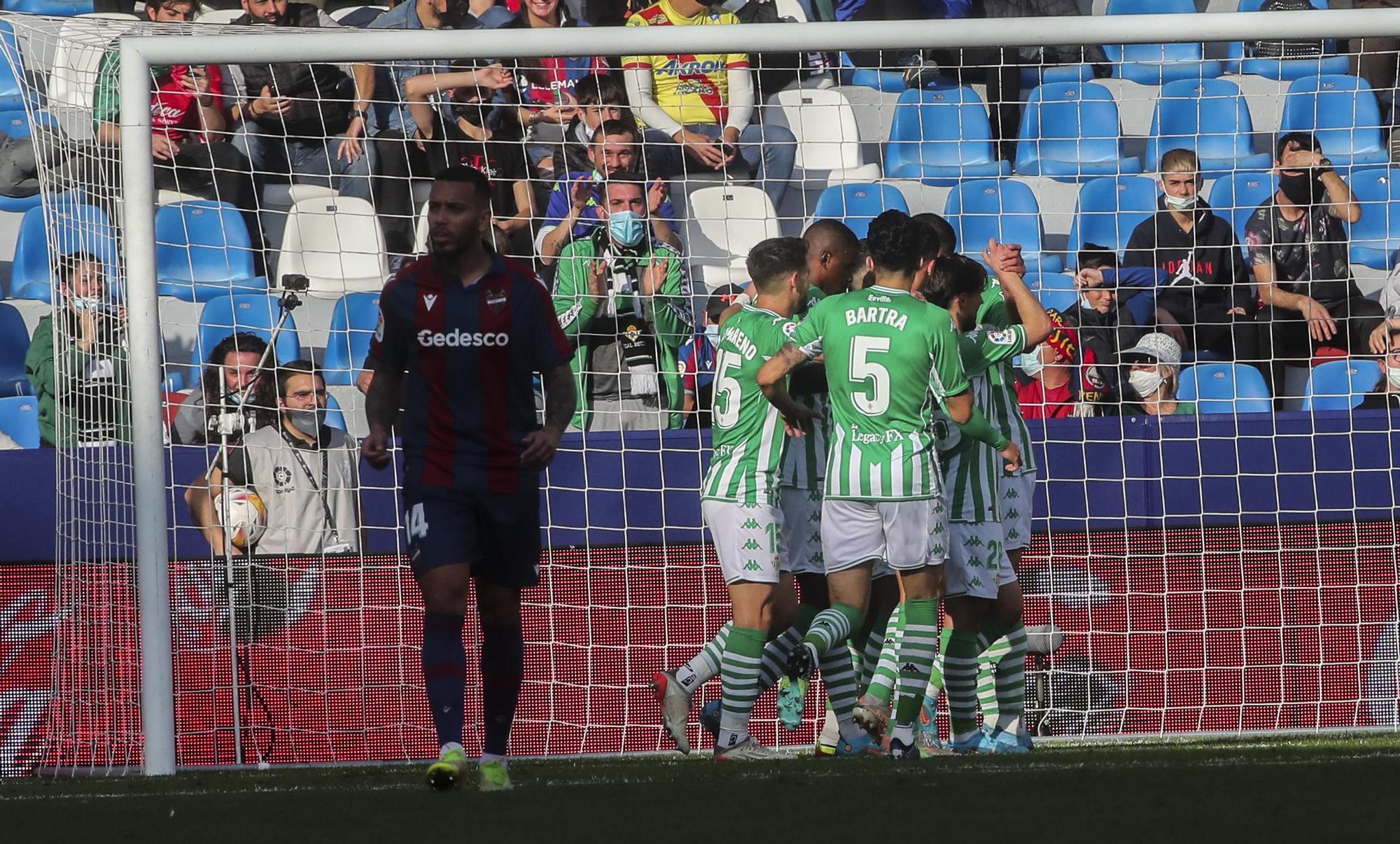 Las imágenes del Levante UD - Betis