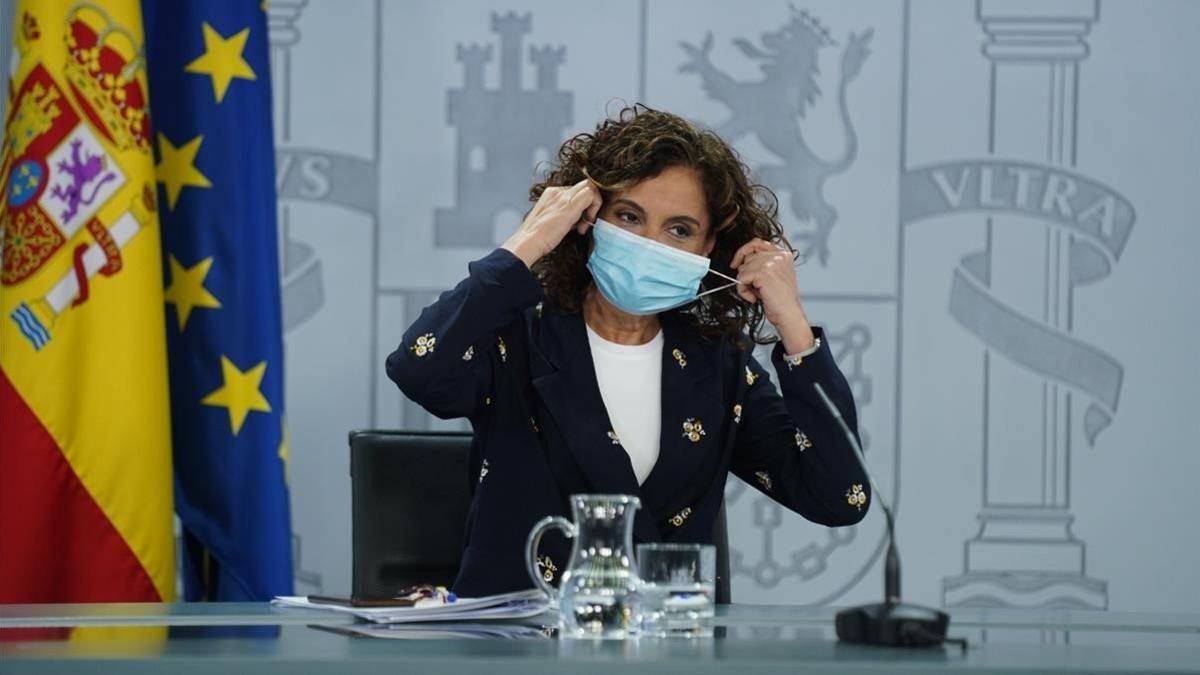 La ministra portavoz